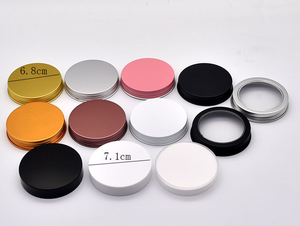 ขวดครีมบำรุงผิวแบบฝ้า ขนาด 8 ออนซ์ 250 มล. พร้อมฝาโลหะสีชมพู ทอง เงิน ดำ ขาว - Product Image 2