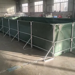 Plastic metal galvanized pipe support Freshwater mariculture fish pond reservoir tilapia catfish shrimp growth fish fry hatching
