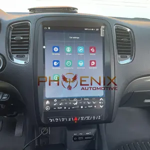 Máy Phát DVD Xe Hơi Màn Hình Đứng PA 2022 13 "Android 10.0 Hệ Thống Định Vị Gps Cho Dodge Durango 2011 - 2020 Tesla Radio