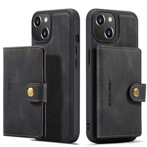 Estuche magnético 2 en <span class=keywords><strong>1</strong></span> para tarjetas de crédito para iPhone 13 /14 Promax/15/15 Pro, para iPhone 11/12 Estuche de cuero desmontable - Product Image 4