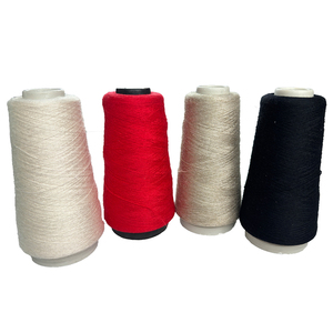 48nm/2 60% Polyester 40% Viscose vải băng lụa viscose Filament Rayon sợi pha trộn sợi - Product Image 2