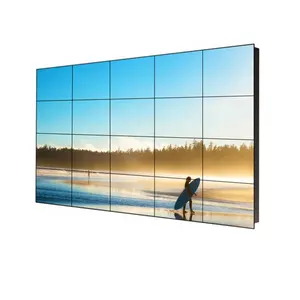 46/49/55 Inch Ultra Narrow Bezel 1.8 Mm UHD Smart TV Fleksibel Kualitas Baik LED/LCD TV 3X3 Video Wall LCD