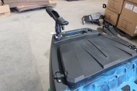 Kayak de pêche et de randonnée en eau vive VK 1 personne, système de propulsion à pédales, moteur détachable, matériau HDPE, écologique, durable
