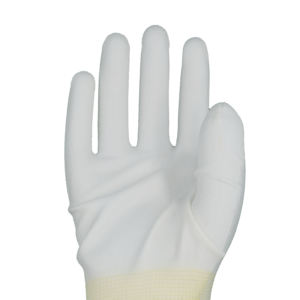 Gants de protection du travail respirants anti-statiques sans poussière en <span class=keywords><strong>nylon</strong></span> polyester blanc à prix d'usine SKYEE pour usage général - Product Image 4