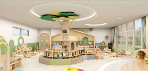 Libreria Organizzatore Multifunzionale Chiquitos in Legno Durevole a Forma di Albero 360 °   Sistema di Archiviazione <span class=keywords><strong>per</strong></span> Area Lettura di Biblioteche e Asili - Product Image 4