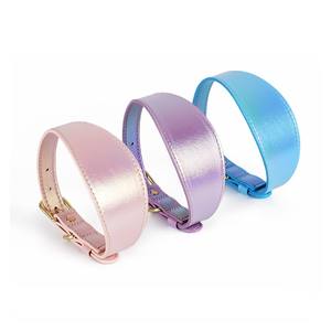 ปลอกคอแมวหนังเทียม PU กว้าง 3 นิ้ว บุนุ่ม กันน้ำ สีคลาสสิก - Product Image 1