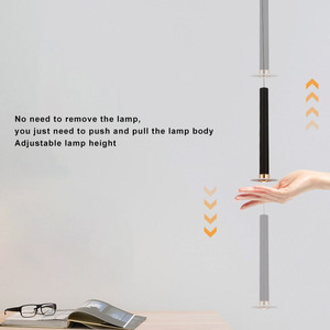 Hiện đại công nghiệp thiết kế TV nền tường cạnh giường ngủ treo đèn đen trắng xi lanh ánh sáng mặt dây chuyền với điều chỉnh chiều cao - Product Image 2