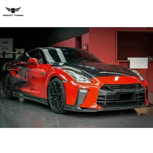 ชุดบอดี้กันชนคาร์บอนไฟเบอร์สไตล์สุดลับสำหรับ <span class=keywords><strong>Nissan</strong></span> <span class=keywords><strong>GTR</strong></span> <span class=keywords><strong>R35</strong></span> 2008-2019อัพเกรดเพื่อยกระดับการออกแบบที่เป็นความลับ - Product Image 3