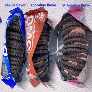 Biscuits circulaires aromatisés à la vanille OEM mini biscuits au chocolat <span class=keywords><strong>chocolats</strong></span> biscuits sandwich biscuits et biscuits halal - Product Image 2