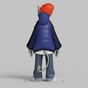 Elite Vinyl Art Collectible Statue with 3D Designer <b>Action</b> <b>Figure</b> Style for Display and Home Decor - Product Image 4