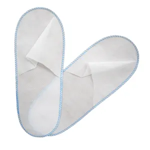 Clean and convenient custom home women's eva PP disposable slippers for hotel or spa