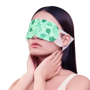 Disposable light shade instant self heating relieve eye fatigue vapor eye mask