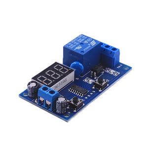 JTW Time Delay <b>Relay</b> Module 12V 10A SPDT <b>Relay</b> Output With Digital Display For Timer Control - Product Image 5