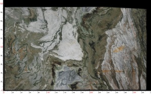 Dalles de quartzite vertes quatre saisons de luxe naturel, polies, en quartzite jade glacé exotique pour comptoirs et revêtements muraux - Product Image 4