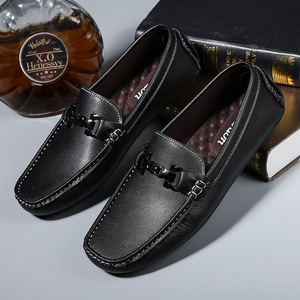 Chaussures plates respirantes pour hommes, mocassins polyvalents à semelle souple, à enfiler, décontractées, à la mode, pour tous les jours, quatre saisons - Product Image 3