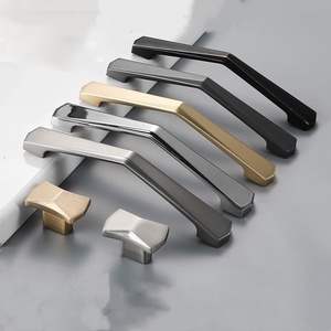 Nordic Style <b>Single</b>-Hole Pull Handle for Kitchen Cabinets Dressers Bedroom Drawers <b>Wardrobe</b> Doors Made of Durable Zinc Alloy - Product Image 5