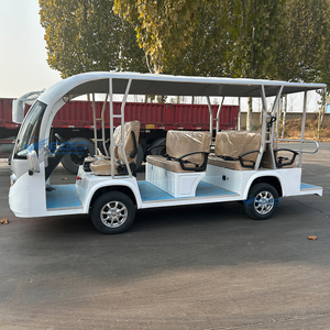 Bus touristique électrique à batterie à prix abordable, navette touristique classique, bus électrique de tourisme - Product Image 5