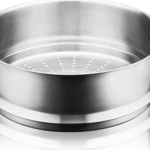 Juego de utensilios de cocina Dual-Right People, sartén de 24 cm, sartén profunda con tapa, apta para horno, de acero inoxidable duradero - Product Image 4