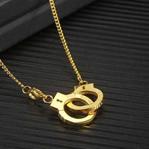 Collar con Colgante Personalizado Vintage de Acero Inoxidable 316L, Chapado en Oro PVD de 14K/18K, Joyería Fina, Collares de Moda para Hombre - Product Image 4