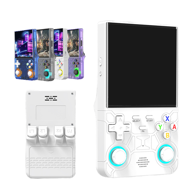 R36 Ultra Portable Retro Handheld Linux-Based Video Game Console Open Source Video Player 4.0Inch IPS Screen Wi-Fi 20000+Games