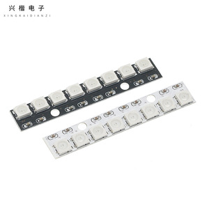 Placa de tira LED RGB Ws2812 5050 de 8 bits a todo color para montaje en superficie Arduino - Product Image 2