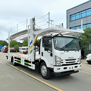 รถบรรทุกขนส่งรถยนต์ ISUZU 700P ขายดี พร้อมลิฟท์ไฮดรอลิกสำหรับขนส่งรถยนต์ - Product Image 5