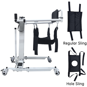 New Design Heavy Duty 150kg Capacity Portable Adjustable Foldable Electric Lift Transfer for Patient Elderly Care - Product Image 5