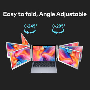 Moniteur portable 15,6 pouces, écran d'affichage pour ordinateur portable, moniteur double écran pour ordinateur portable de 12 à 17 pouces, FHD, pour le commerce - Product Image 4