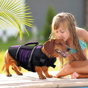 Giubbotto di salvataggio per cani regolabile all'ingrosso giubbotto di sicurezza per animali domestici giubbotto di salvataggio per cani riflettente - Product Image 5