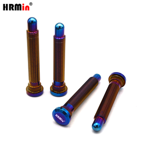 Écrou <span class=keywords><strong>de</strong></span> <span class=keywords><strong>roue</strong></span> auto-extensible HRMin Factory M14X1.5 Titane Gr.5 Neuf pour <span class=keywords><strong>Honda</strong></span> <span class=keywords><strong>Civic</strong></span> Type-R - Product Image 1