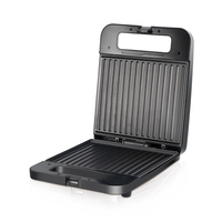 Machine à sandwich AKANE A.80008T 1400W, plaques de cuisson antiadhésives, chauffage double face, chaleur uniforme, nettoyage facile, cuisine domestique