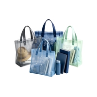 Sac fourre-tout imperméable en plastique de qualité alimentaire avec poignée, sac de transport pour réfrigérateur et stockage à froid