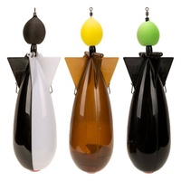 Dispositif d'appâtage transfrontalier de style européen pour la pêche à la carpe, lanceur de longue portée multicolore pour réservoir