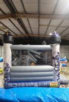 Château Gonflable Commercial Direct Usine avec Toboggan à Obstacles / Toboggan Dragon Volant à Prix Promotionnel Bas - Structure Gonflable Rebondissante