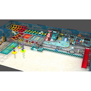 Fabricante de China, equipo de patio interior para niños, <span class=keywords><strong>parque</strong></span> de bebé personalizado, Castillo travieso, patio interior de plástico, <span class=keywords><strong>parque</strong></span> infantil - Product Image 6