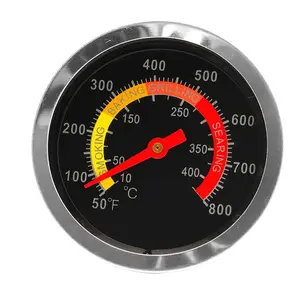 Nieuwe Collectie Rvs Bbq Smoker Grill Thermometer 100 Graden Tot 800 Graden Fahrenheit