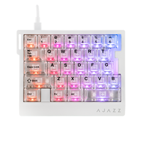 Teclado para Juegos AJAZZ AK029, Superventas, 29 Teclas, Diseño Compacto, Interruptor Magnético de Una Mano, Conexión por Cable