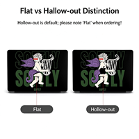 Coque de protection personnalisable en gros pour ordinateur portable MacBook Air/Pro 2020, coque peinte pour ordinateur 13/15 pouces