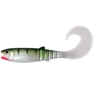 Esche da Pesca Artificiali Curvate 70mm 90mm 110mm, Wobbler Morbidi in Silicone, Esca a Forma di Verme per Bass - Product Image 2
