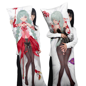 Oreiller complet Otaku pas cher Cartoon Hentai Dakimakura Japonais Wuthering Waves Phrolova <span class=keywords><strong>Ecai</strong></span> Coussins Dakimakura - Product Image 5