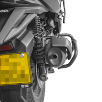 Protection d'échappement en acier à haute teneur en carbone pour scooter, barre anti-chute, protection d'échappement de moto pour Forza350