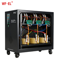 Regulador de Voltaje Automático Trifásico Industrial WF.EL TNS-50KVA, SVC 304V-456V 50/60Hz, Personalizado, Certificado CE, 98% de Eficiencia