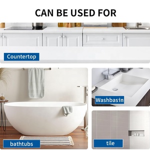 Benming TP-300 Tub Tile Refinishing Paint <b>Kit</b> for Bathtub Sink Countertop DIY Bathroom Kitchen Porcelain Fiberglass Semi-gloss - Product Image 6