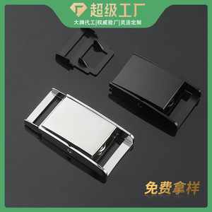 Quick Release Metal Buckle Zinc Alloy Silver Black Side Release For Belts Bags Backpacks <b>Webbing</b> Hardware Accessories - Product Image 5