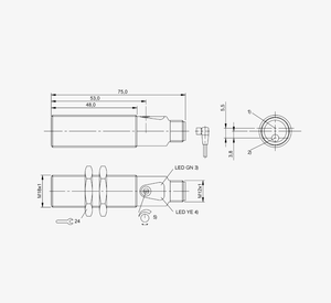 Sensor Fotoeléctrico Original B-ALLUFF BOS01NE BOS 18M-PA-LR20-S4, Disponible en Stock, Confiable - Product Image 5
