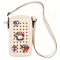 Sac bandoulière mini en silicone pour femme Chinfai, sac à bandoulière long en silicone, sacs à bandoulière OEM, cadeaux pour le jour du match