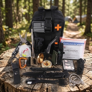 Kits de Trauma IFAK Premium, Botiquines de Primeros Auxilios, Férula de 36 Pulgadas, Vendaje Israelí, Kit de Supervivencia de Emergencia para el Hogar y Actividades al Aire Libre - Product Image 1