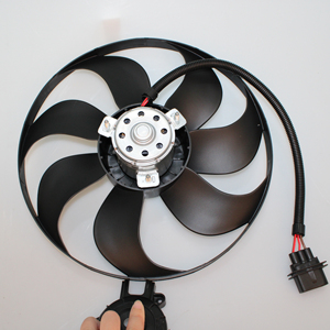 พัดลมระบายความร้อนหม้อน้ำรถยนต์ 1J0959455B 6E0959455A มอเตอร์ 12v DC สำหรับ AUDI A3 VW POLO/GOLF/LUPO/JETTA/BORA/DERBY/FOX - Product Image 2