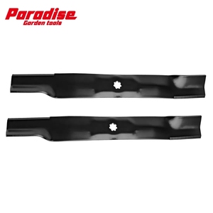 Lames de <span class=keywords><strong>tondeuse</strong></span> à <span class=keywords><strong>gazon</strong></span> en acier à levage élevé de 21 po et 42 po pour tondeuses autoportées à moteur à essence <span class=keywords><strong>John</strong></span> <span class=keywords><strong>Deere</strong></span> OEM M154061 M137327 GY20684 - Product Image 4