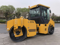 Compacteur routier à double tambour robuste 10 tonnes XD103 pour travaux de terrassement, moteur et pompe pour la construction de haute performance